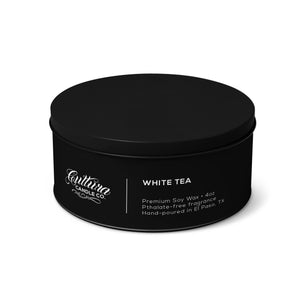 4 oz Black Travel Candle